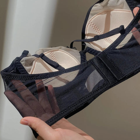 Image of Black bra set