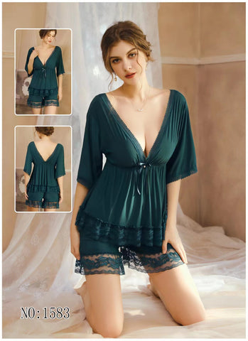 Image of Green night pajama