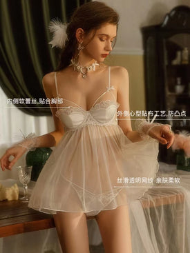 BRIDE BABYDOLL IVORY