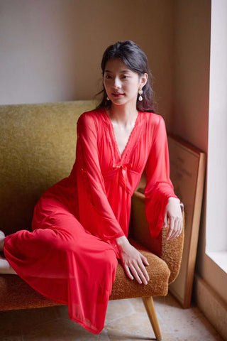 Image of Red long takim