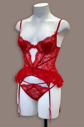 Red corset