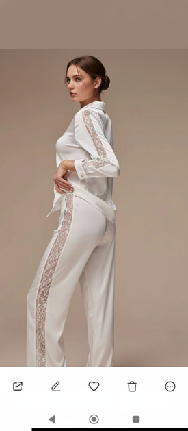 Silk Cristal bride pj