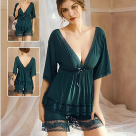 Green night pajama